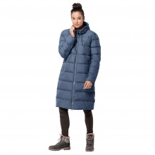 Jack Wolfskin Winter Down Coat Crystal Palace Coat (windproof, PFC-free) frost blue Women (Size XL)